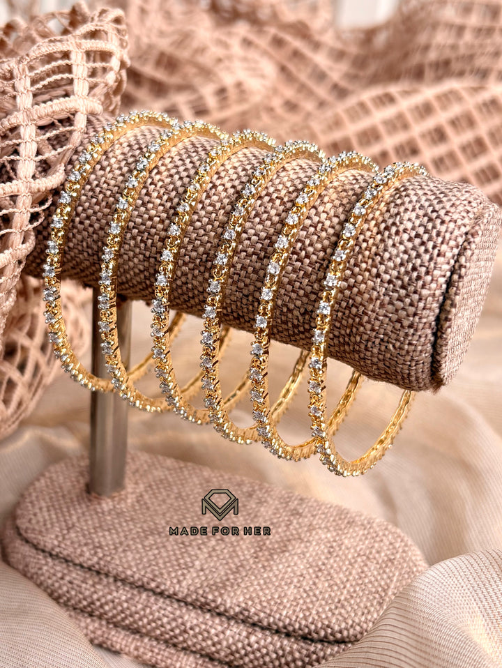 Radiant Zircon Chori Set – 6 Pcs - KIA1276