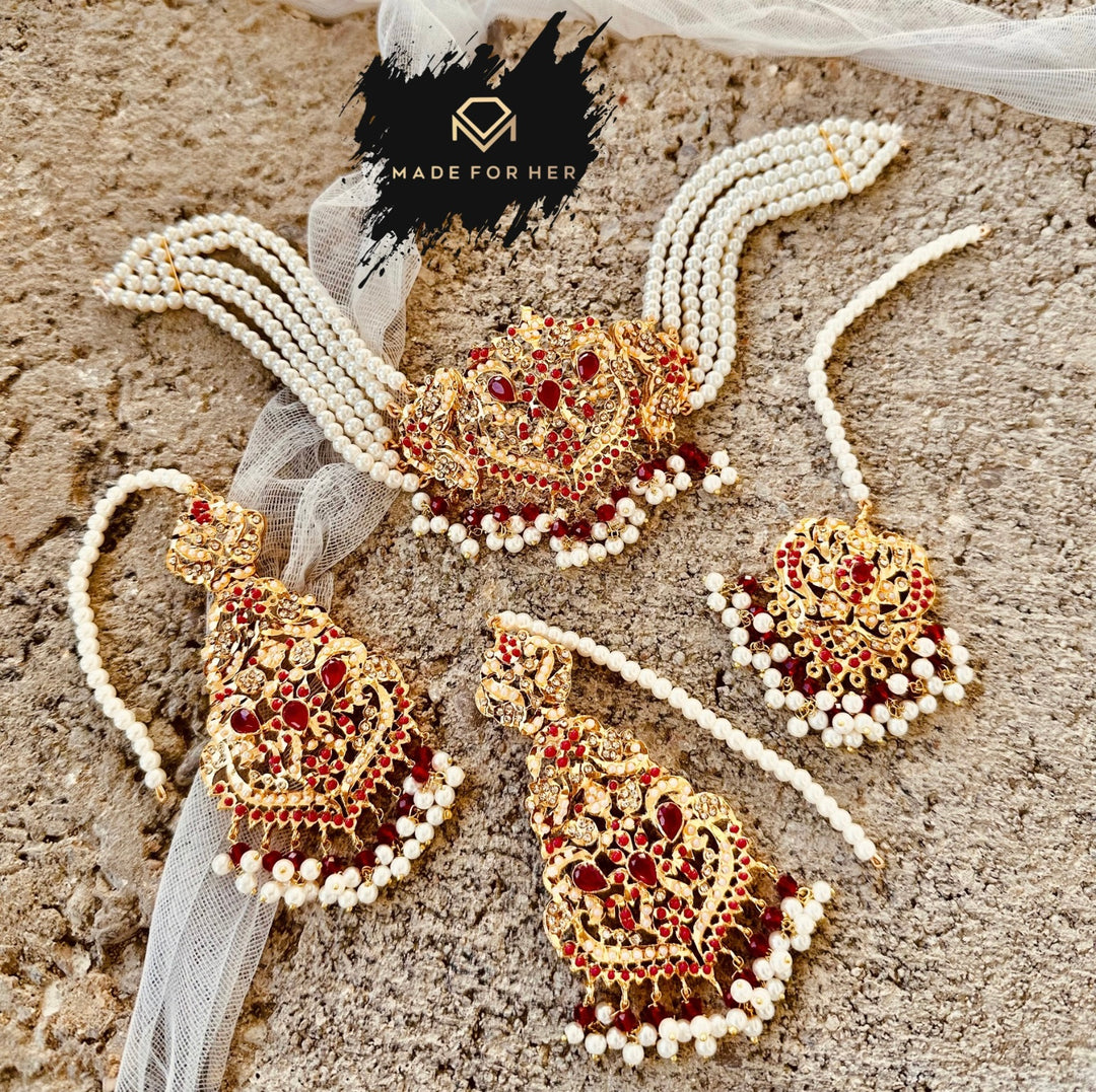 Jahanara Choker Set - LNS1005