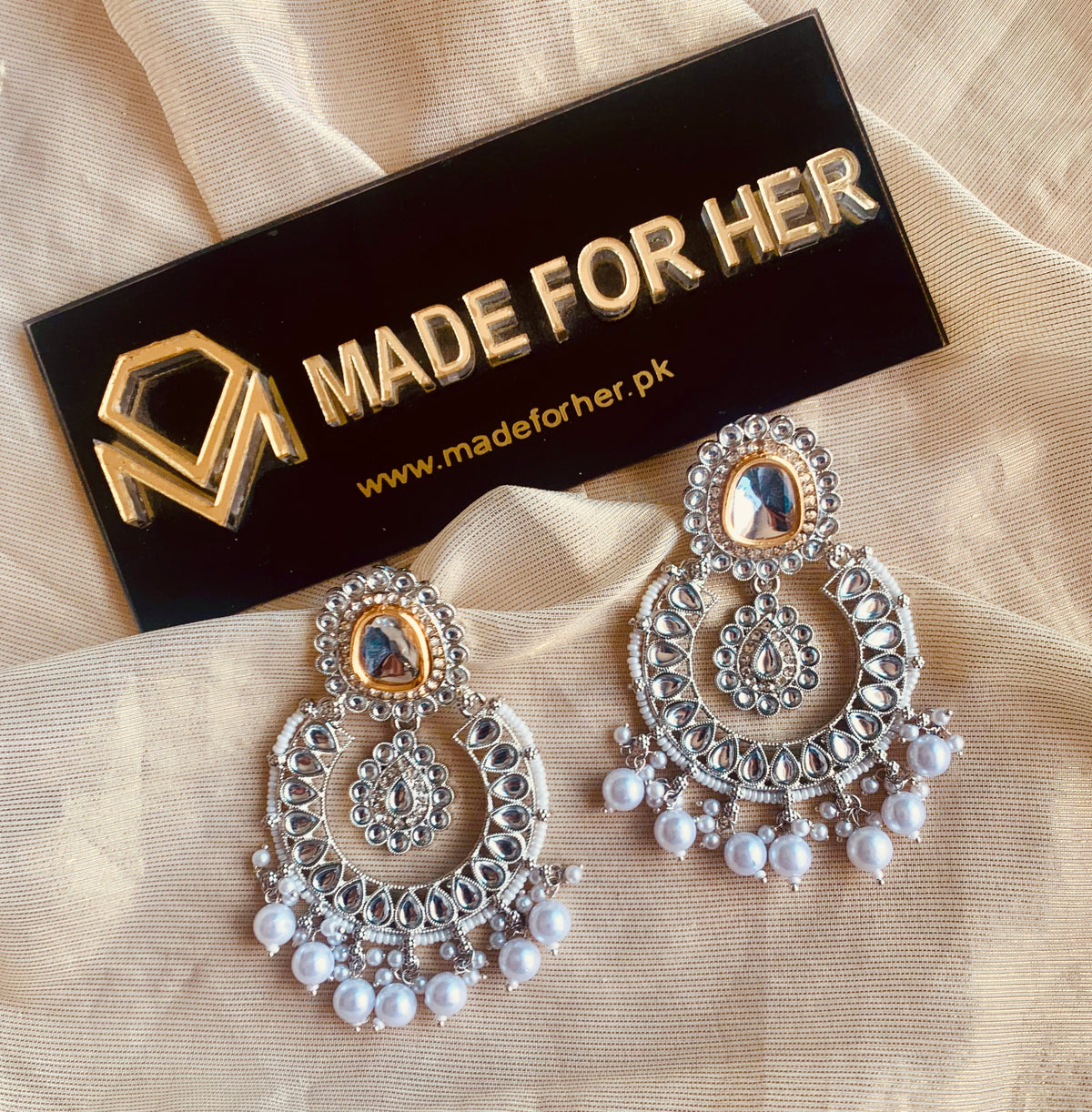 Kundun Style Earings - KAHD120/3