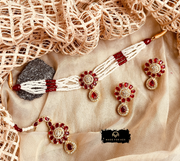 Velour Choker Set - KSH1024