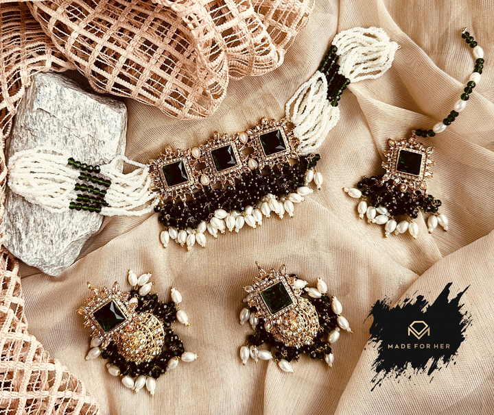 Twilight Bloom Choker Set - RAYN1015