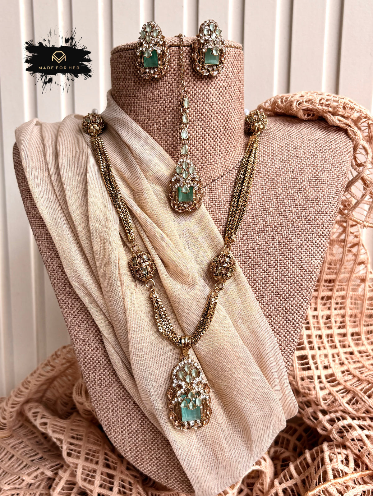 Nayel Antique Turkish Malaa Set - KSH1181