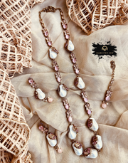 Divine Pearl Malaa Set - KSH1055