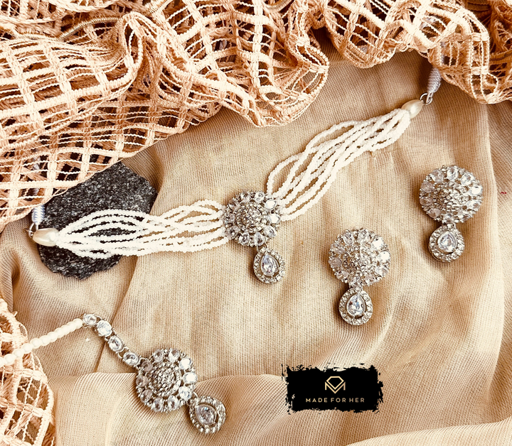 Velour Choker Set - KSH1024