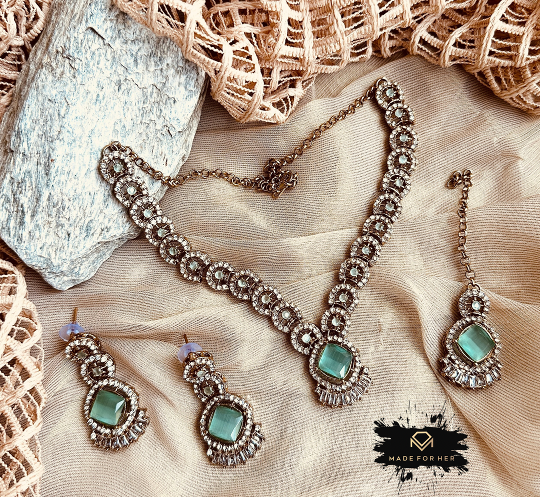 Tabeer Necklace Set - RJK1023