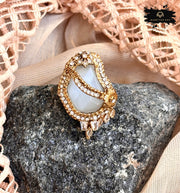 Turkish Blossom Ring - Adjustable - KSH1131