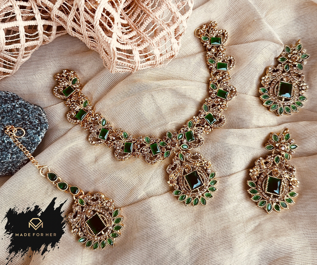 Livia – Radiant Necklace Set - KSDQ1002