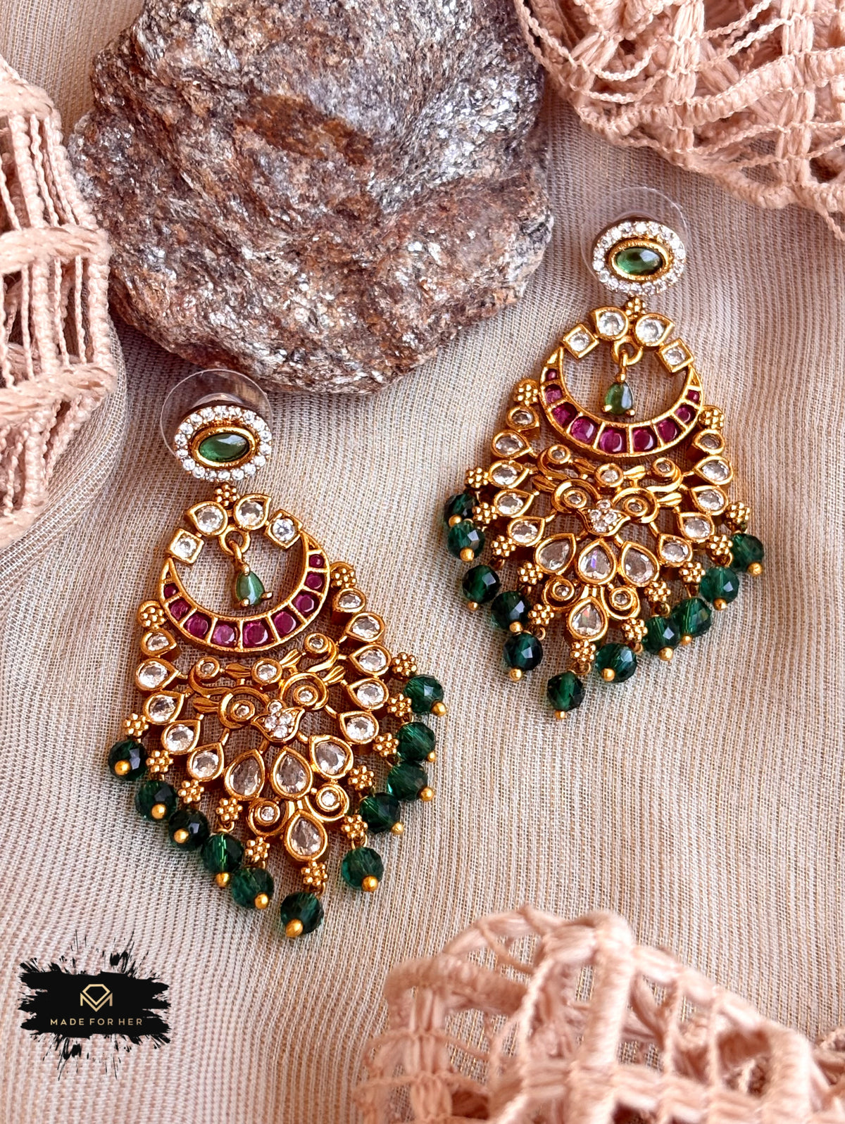 Jashn South Earrings - KSTP1053