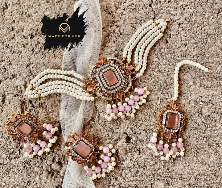 Hoor Choker Set - RAYN1010