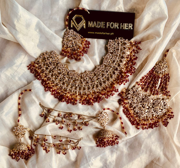 Royal Bridal Necklace Set - LA050