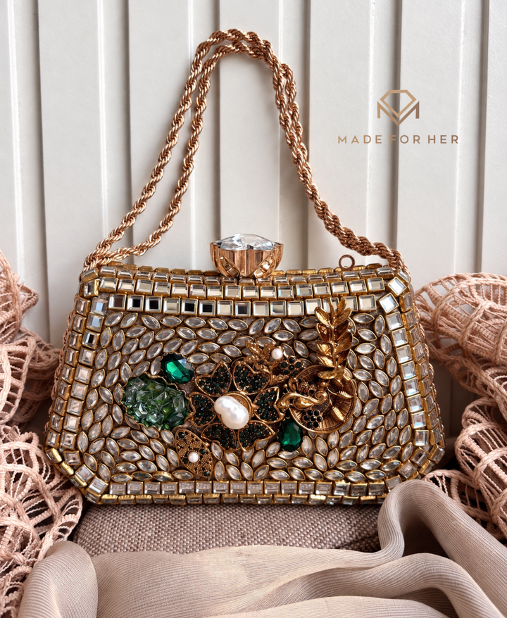 Emerald Royale Dual-Design Clutch - KSTP1121-2