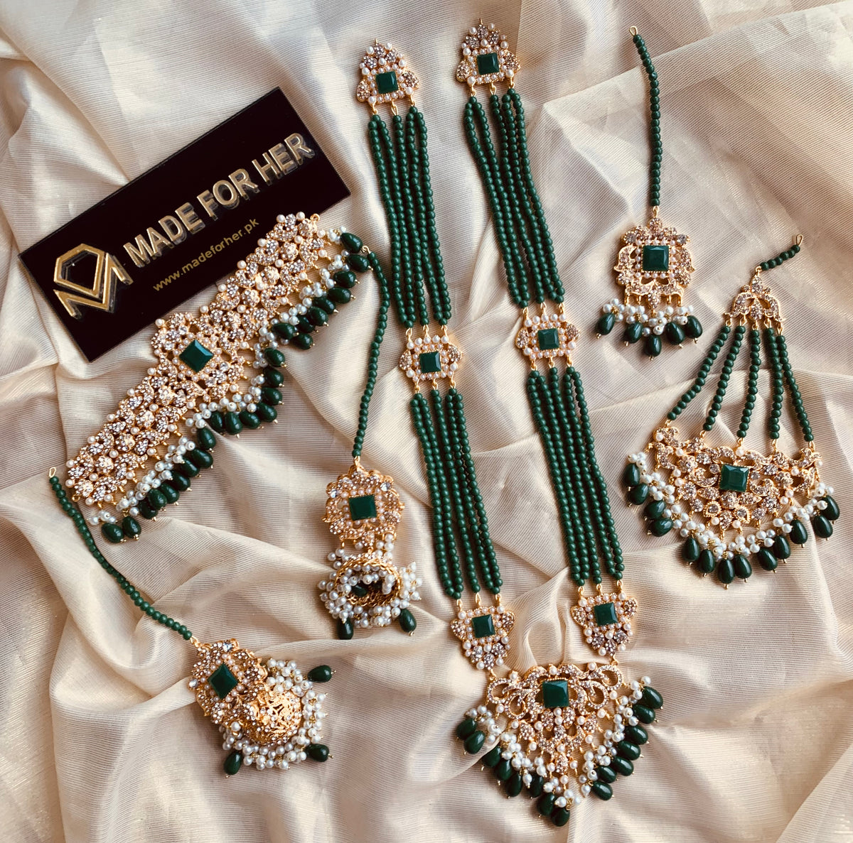 Pearl Radiance Bridal Set - LA022