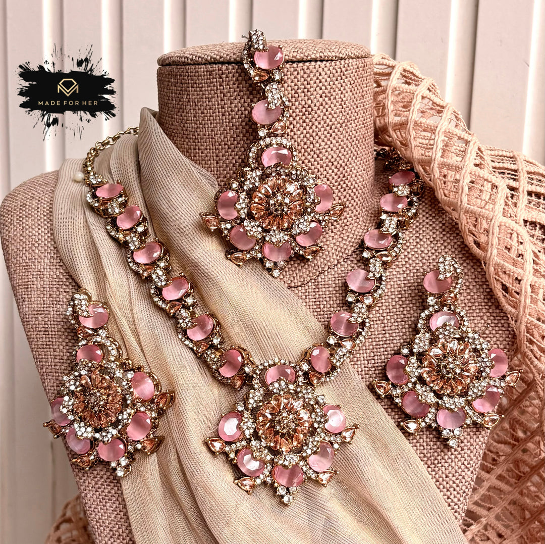 Seravelle Turkish Necklace Set - KSH1180