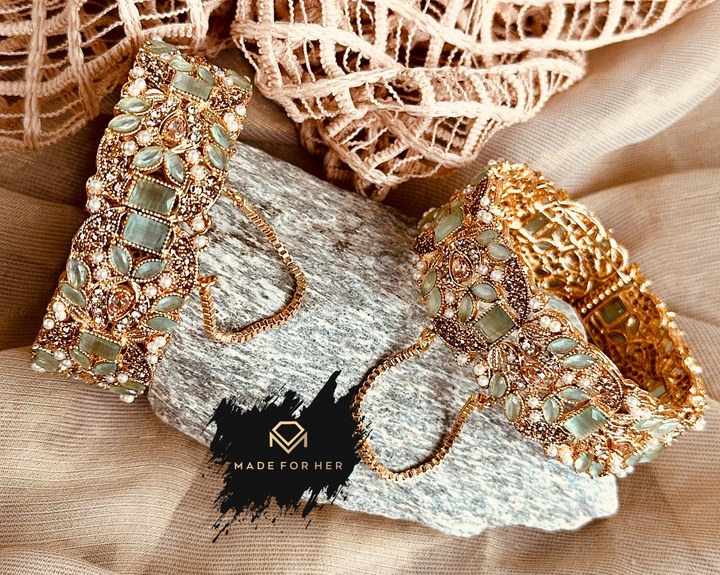 Elina Openable Bangles - KAT1011