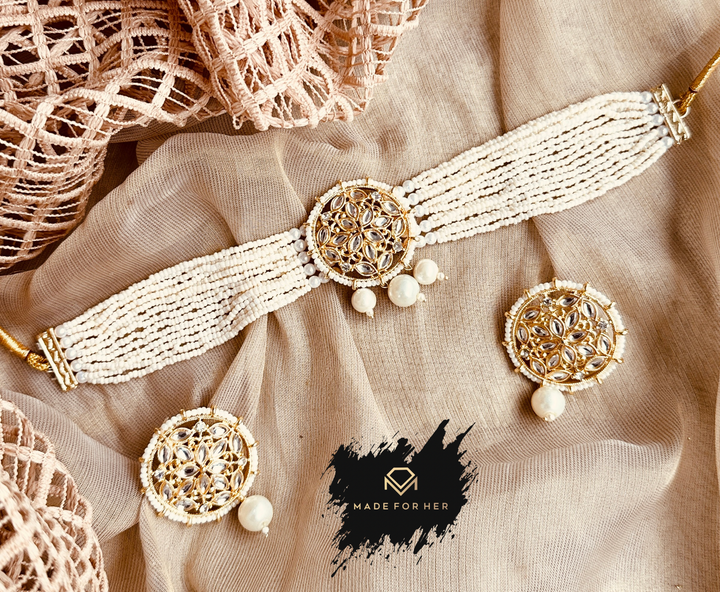 Serene Shine Choker Set - KMW1044