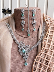 Serenia Zircon Necklace Set - KFS1056