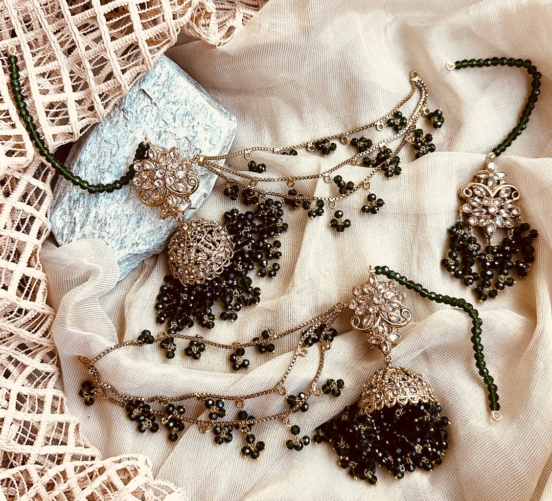 Noor-e-Naz Jhumki Tikka - LA1010