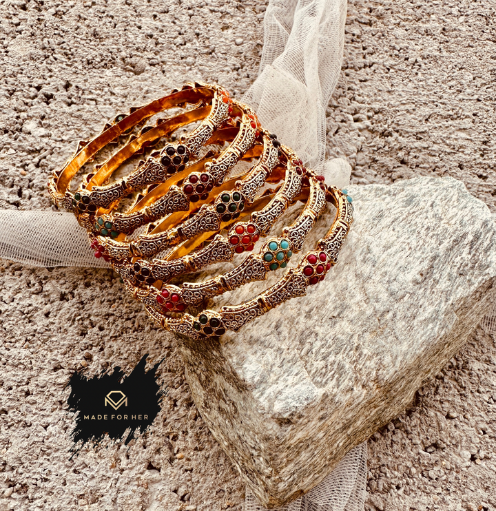 Imperial Spark Multi Bangles - WM1017
