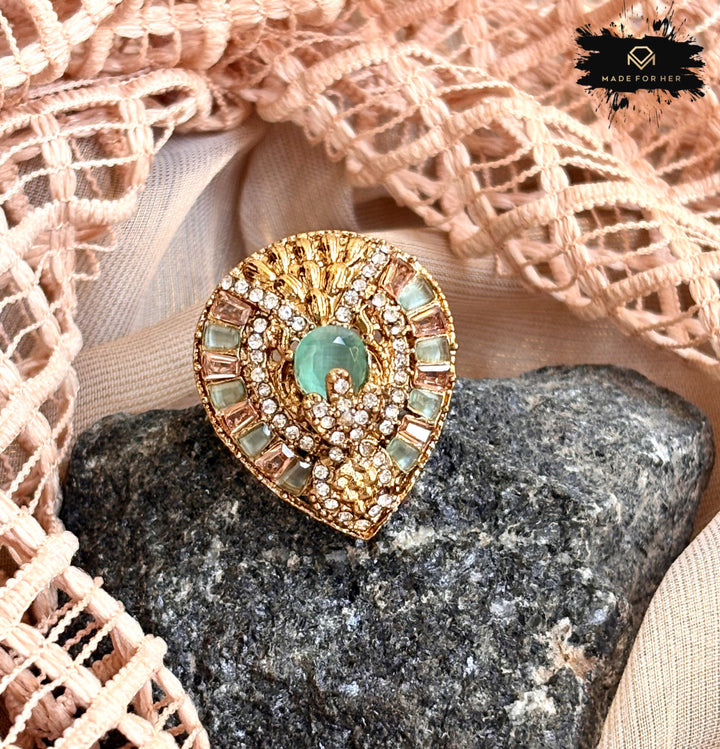 Turkish Vibe Ring - Adjustable - KSH1134