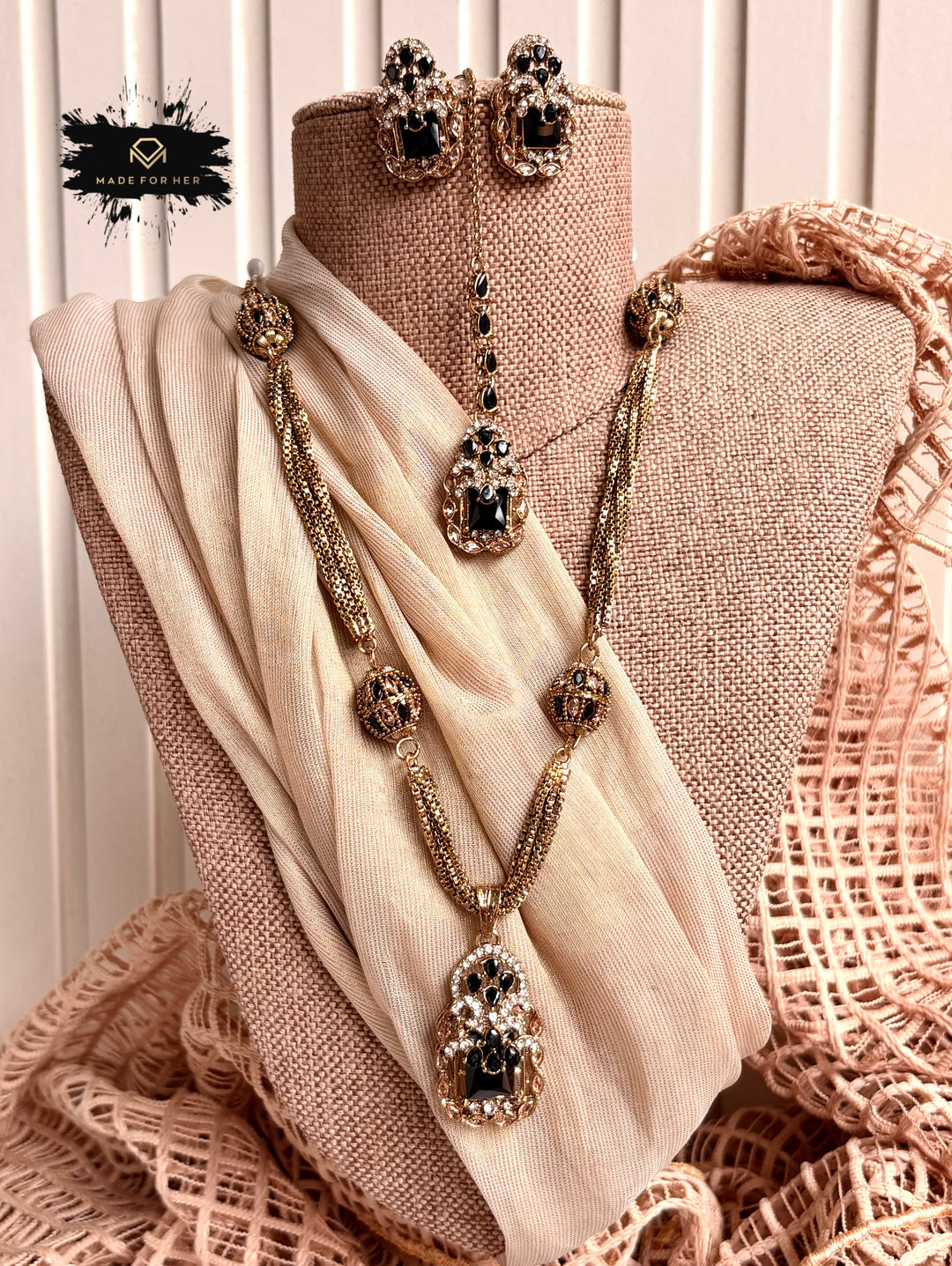 Nayel Antique Turkish Malaa Set - KSH1181