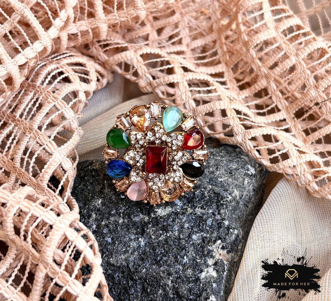 Imperial Turkish Ring - Adjustable - KSH1130