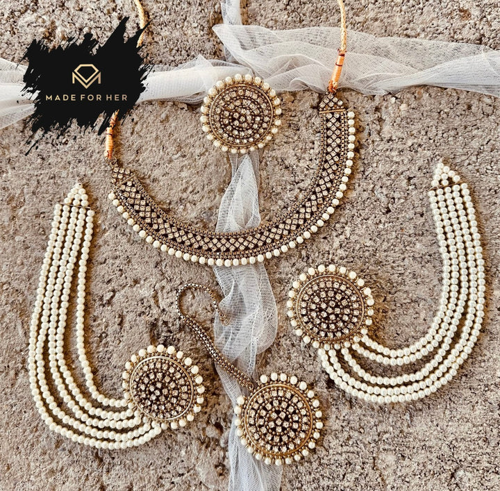 Enchanted Gleam Necklace Set - WM215