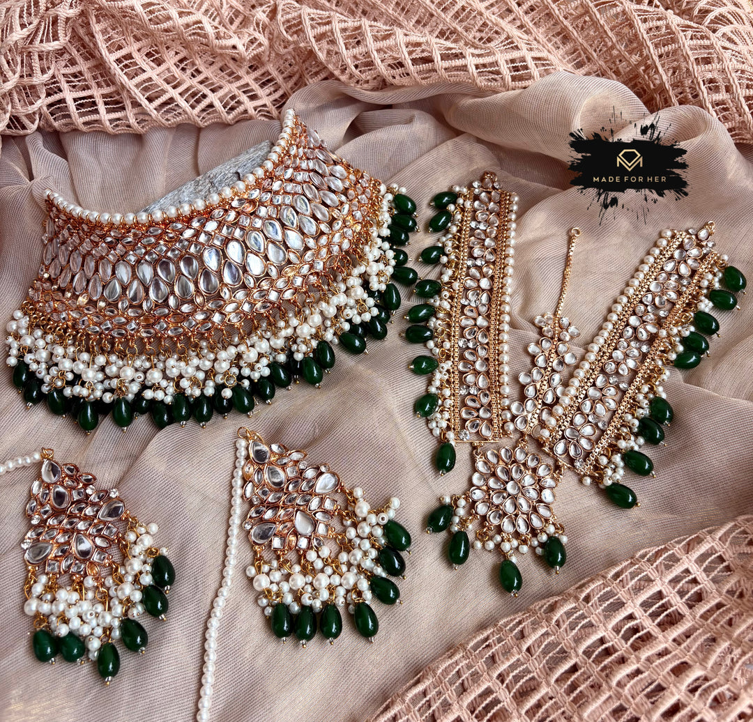 Aabroo Bridal Collar Set - KAT1051