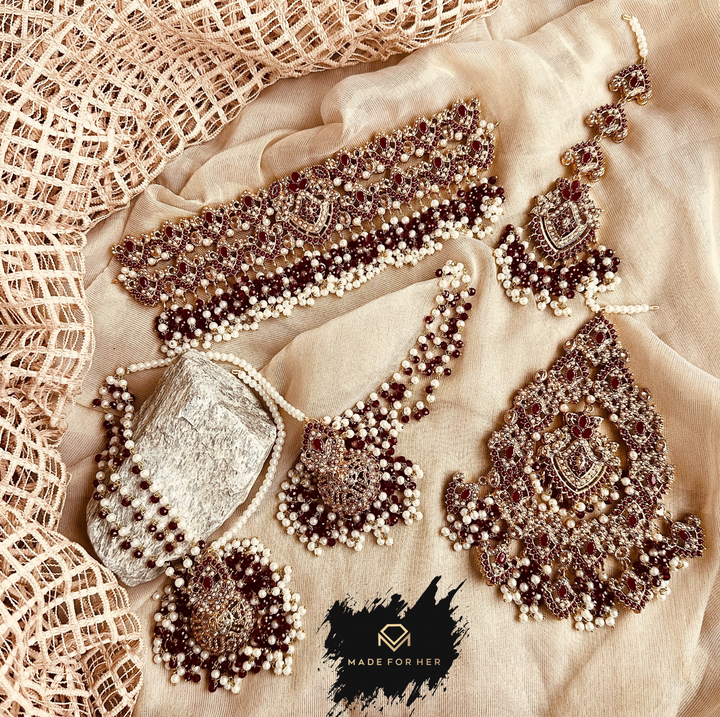 Saveraa – Opulent Bridal Set - LA1001