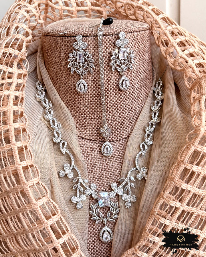 Elira – Zircon Necklace Set - KIA1220
