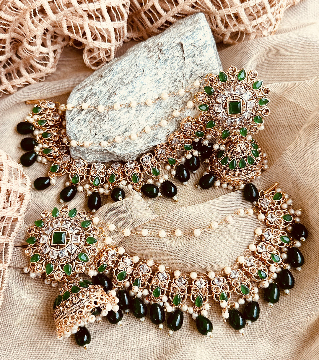 Noor-e-Taj Sahara Jhumki - KIA1090