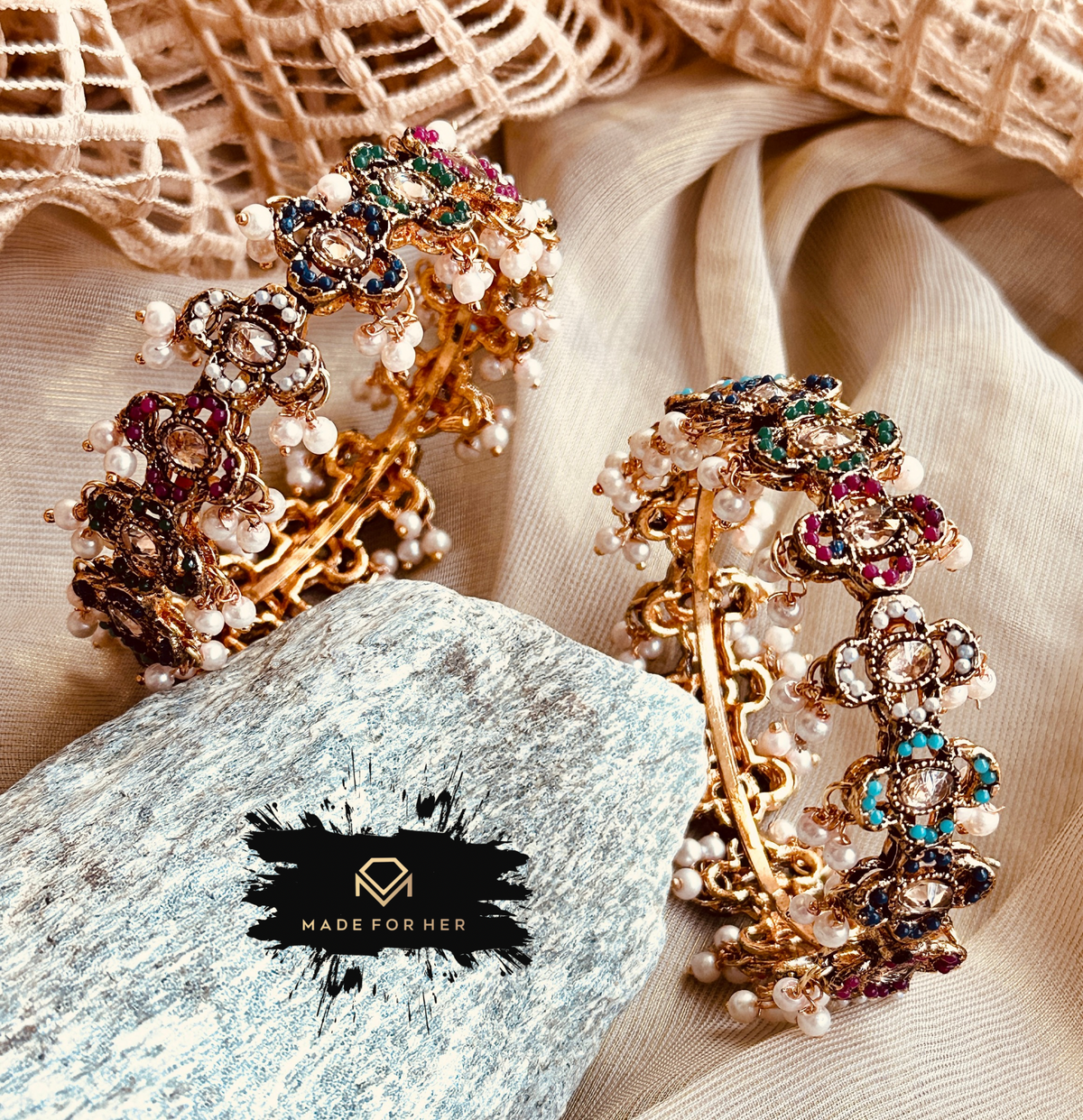 Radiant Duo Bangles - RH1040