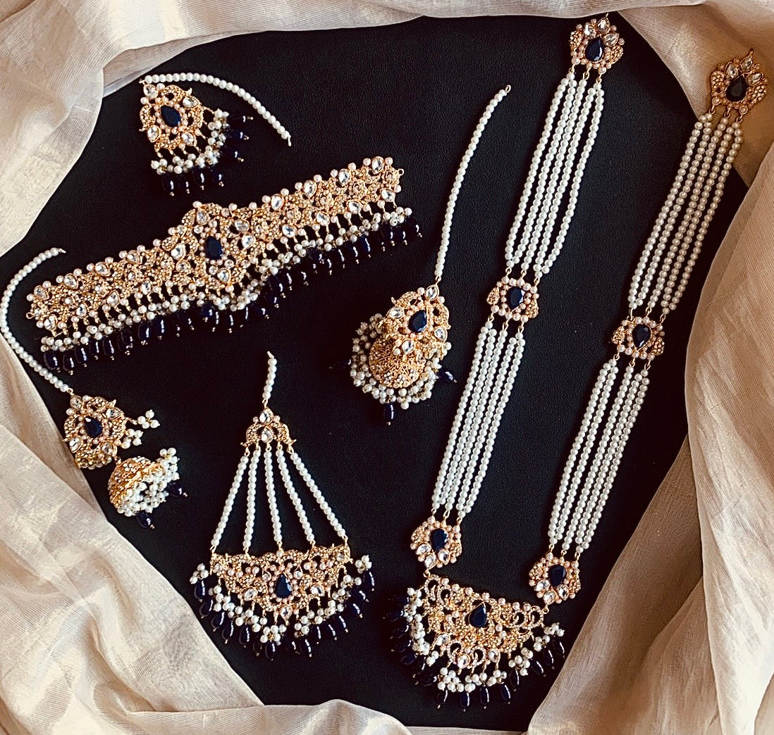 Bluish Bridal Set - MFH008