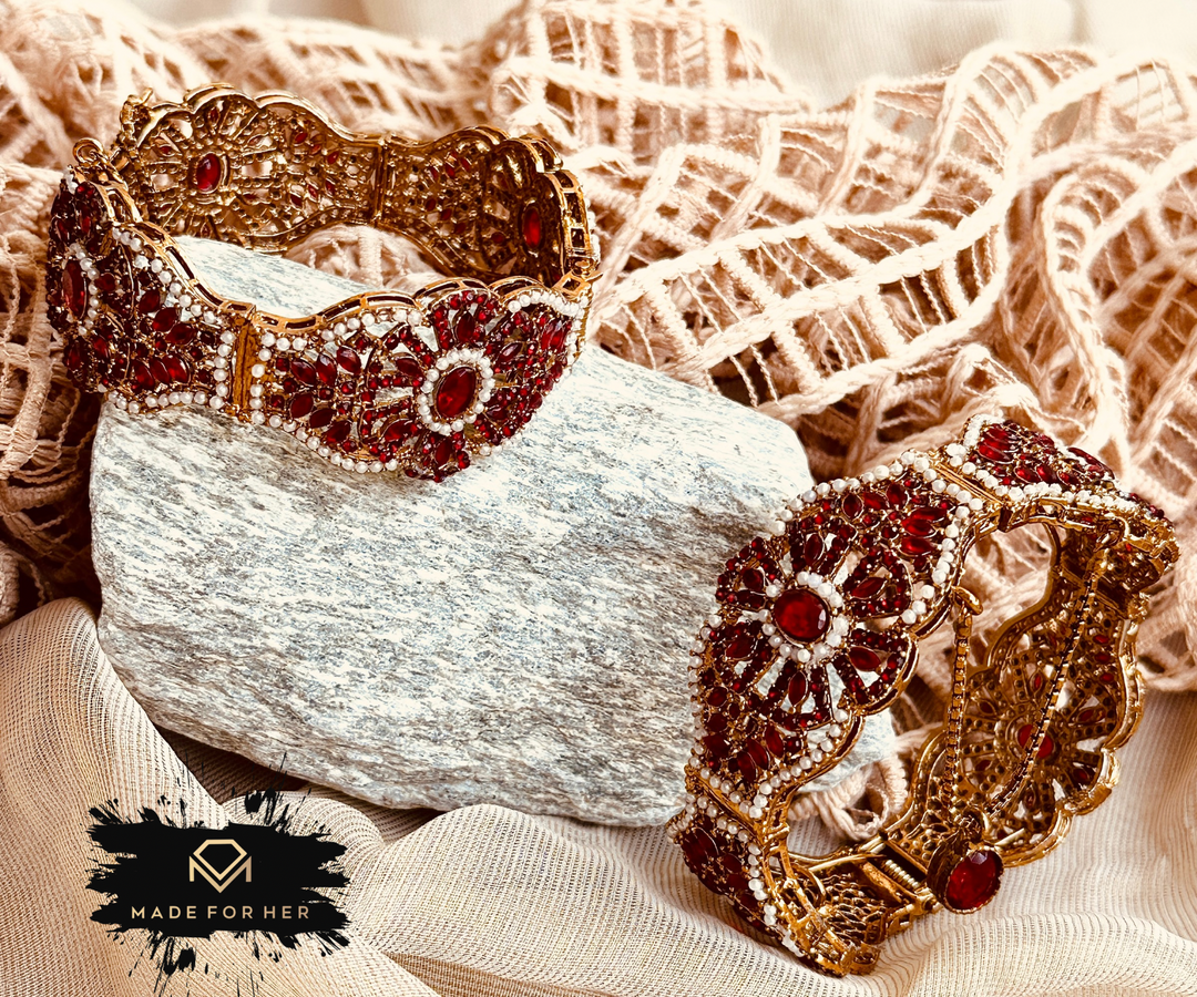 Nexa Shine Openable Bangles - KSH1058