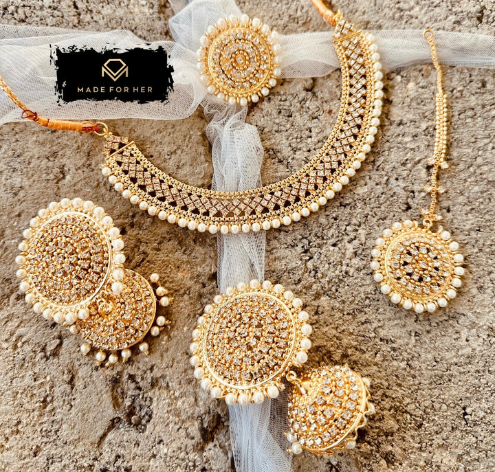 Manjoos-e-Tareekh Necklace Set - WM1052