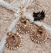 SanaÃ© Earrings & Tikka - KMW1004