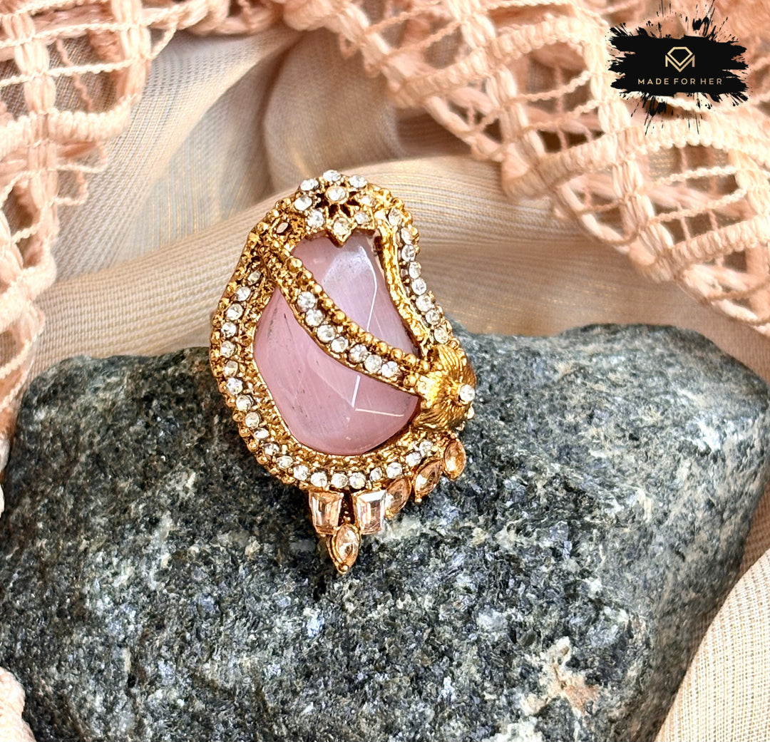 Turkish Blossom Ring - Adjustable - KSH1131