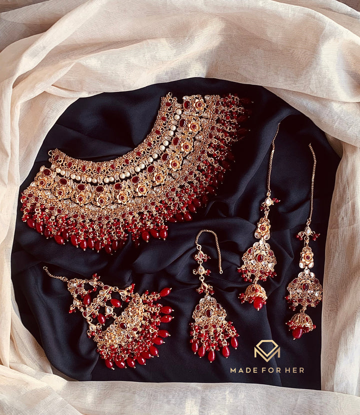 Bridal Necklace Set - KAHD220