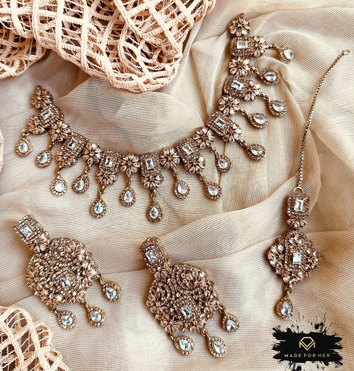 Lailah Radiance Necklace Set - RJK1022