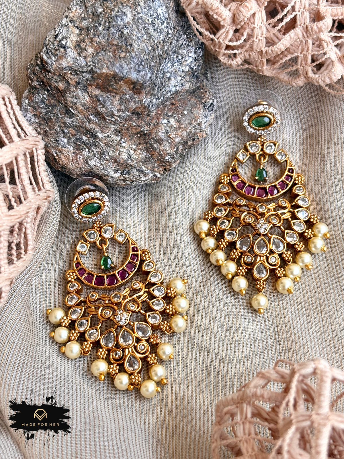 Jashn South Earrings - KSTP1053