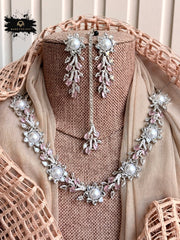 Zarelle Zircon Necklace Set - KSTP1047