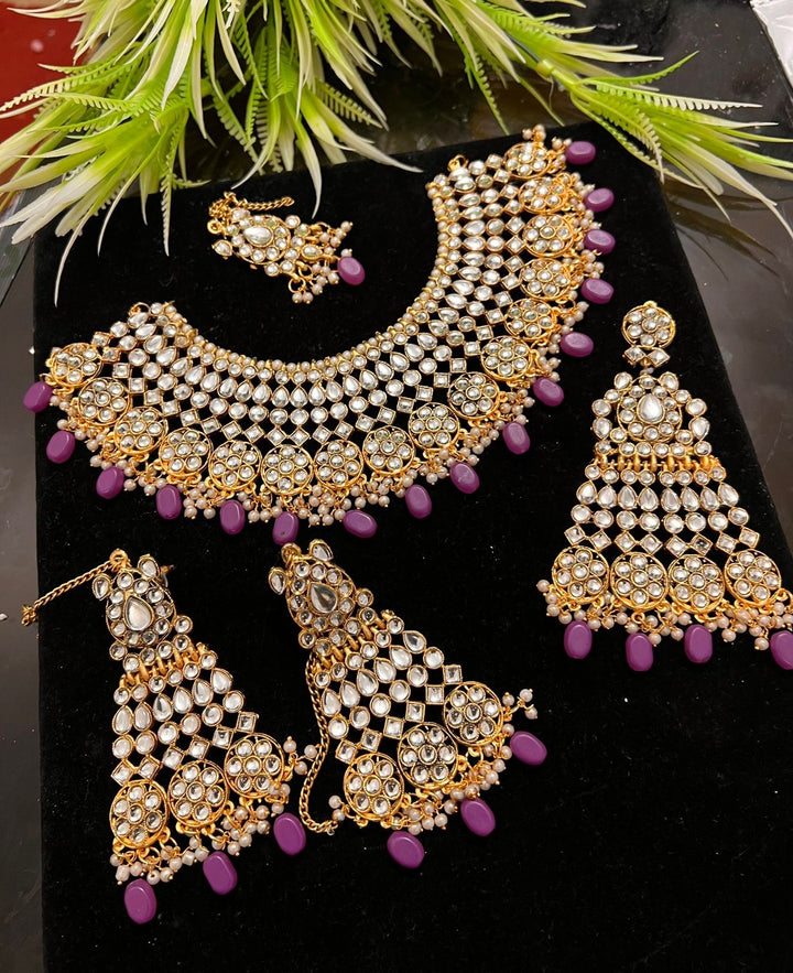 Bridal Necklace Set - KATDL