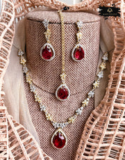 Elaris - Zircon Necklace Set - KB1020