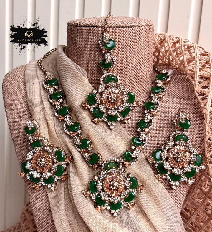 Seravelle Turkish Necklace Set - KSH1180