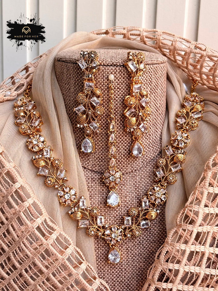 Moonlight Grace Necklace Set - KSH1129