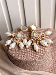 Ruhani | Kundan Style Necklace Set - WM1190