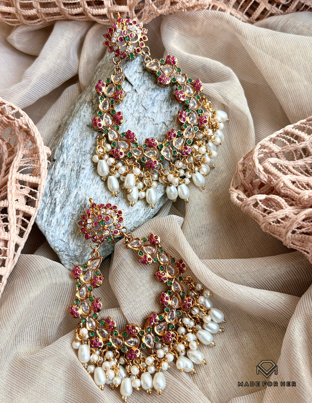 Nauratan Adara Earrings - KMW1242