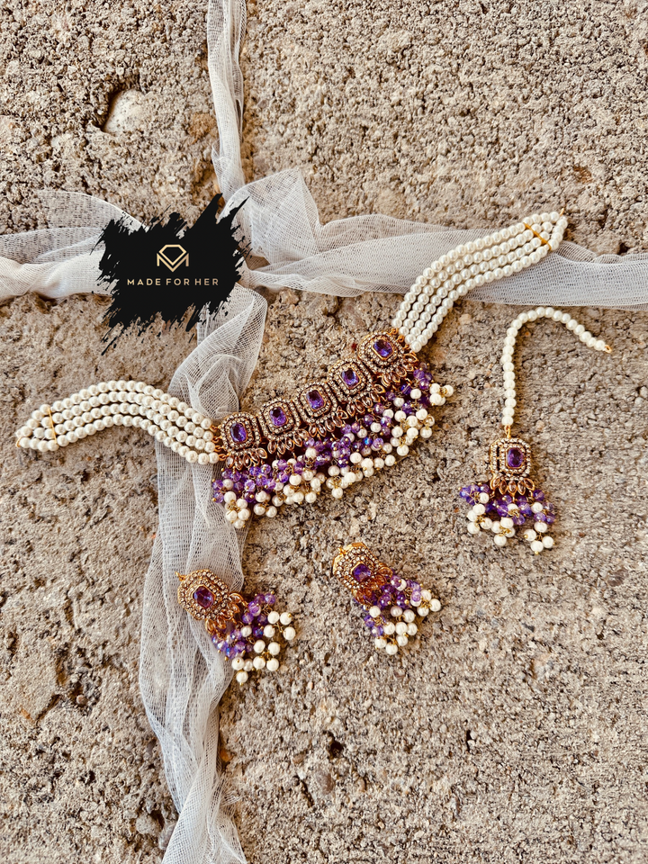 Naqsh-e-Jahan Choker - LNS1008