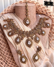 Crystal Statement Necklace Set - RAYN1079