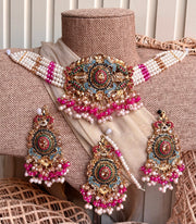 Rimjhim Nauratan Choker Set - KQK1001