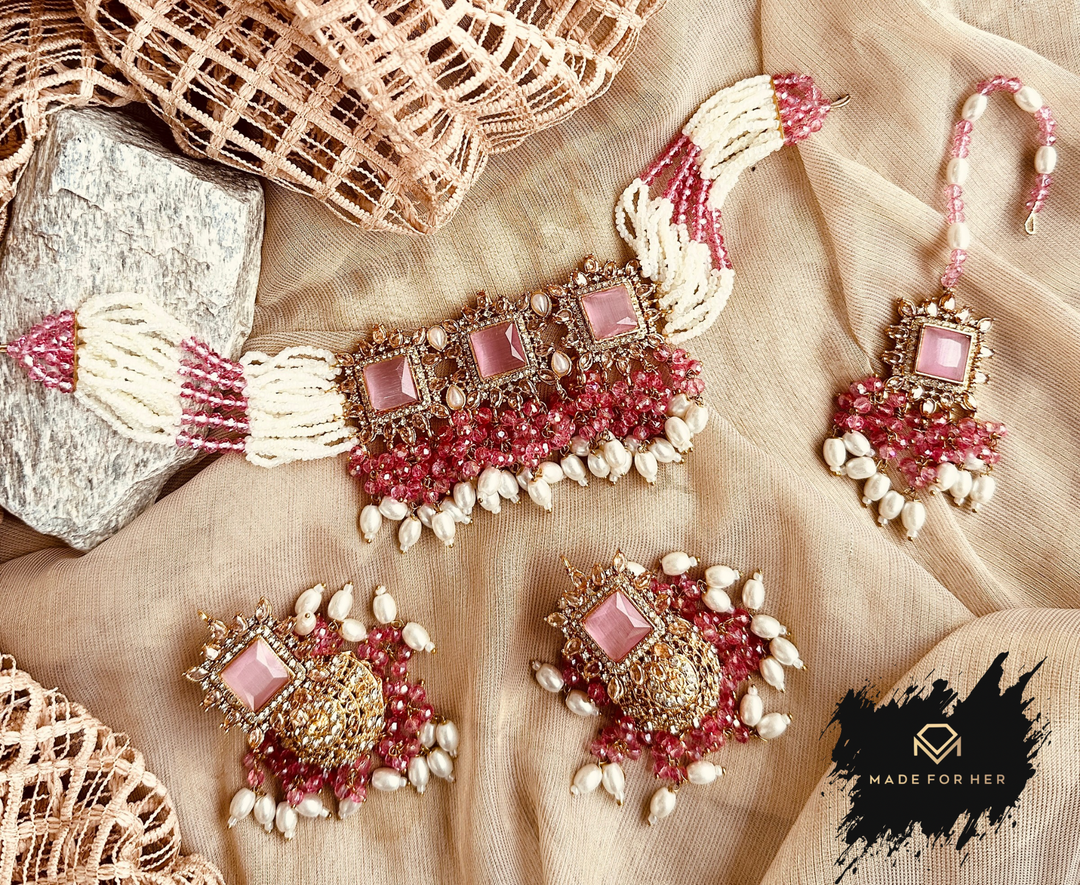 Twilight Bloom Choker Set - RAYN1015